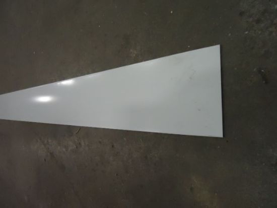 Picture of Flat moulding 4"x120" white 0328-00062