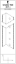 Picture of "E" L moulding 2" x 5" x 121 1/4" vented 0328-00235