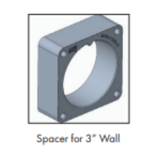 Image sur 0801-00111 - Espaceur pour mur de 3'' pour valve 1825