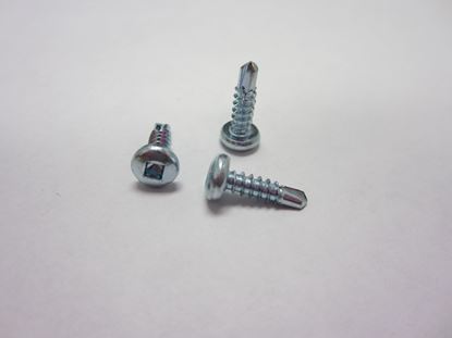 Picture of Self-drilling screw #8 x 1/2" round head square drive 0311-00144