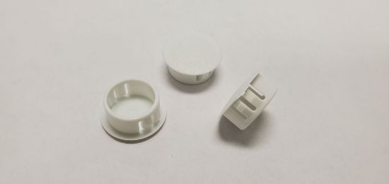 Picture of White plastic plug 0308-00004