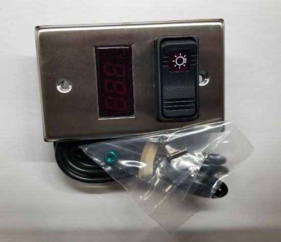 Image sur 0315-00006 Thermomètre digital avec interrupteur électrique